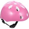 Toyvian Casco da Bicicletta, Regolabile, Rosa, Prese D'aria | Plastica Lieve, Cinghie Regolabili, per Bicicletta e Sport All'aperto, Comfort e Protezione, per Preschooler