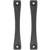 CIYODO 2 Pezzi Maniglia per Kayak di Ricambio Pratica in PU Nero | Accessorio Laterale per Canoa e Barca, Antiscivolo, Installazione Semplice, Design Funzionale, Colore Nero