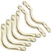 CCYLEZ 6 Pezzi Staffe Metalliche per Tasche Biliardo, Accessori Durevoli