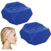 Wuvfojca Allenatore della mascella, Allenatore della mascella Esercitatore per il | Silicone per uomini e donne Jawline Toner Fa