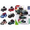 Majorette Mini auto Deluxe | Modellino auto in metallo, selezione casuale di 6 auto, ruota libera, pneumatici in gomma, accessori apribili, scala 1:64