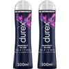 Durex Eternal Connection Gel Lubrificante Intimo a Base Siliconica Anche per Rapporti Anali Lubrificazione a Lunga Durata Compatibile con Preservativi e Sex Toys - 2 Flaconi da 100ml