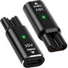 AYHYHLJZJ Set di 2 adattatori caricabatterie USB-C 15 V HQ8505 Type-C per rasoio Philips Norelco HQ8505, serie 7000, 5000 e 3000, OneBlade QP6520, QP6530 e QP6510, senza cavo
