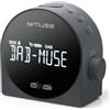 MUSE M-185CDB, radiosveglia con FM/DAB