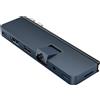 HYPER DUO PRO 7-in-2 Hub USB-C USB Type-C 104 Mbit/s Grigio