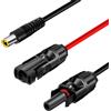 LogiLink PHC0401 Cavo adattatore solare LogiLink, nero/rosso, 1,8 m