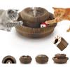 Lociban Magic Organ Cat Scratching Board, Con Palla Giocattolo Campanella | Tiragraffi per Gatti in Cartone Ondulato Pieghevole, Giochi Interattivi per Gatti