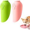 Mikiuly Set di 2 Adattatori per Bottiglia D'acqua in Silicone per Cani | Borraccia da Viaggio per Cani, Borraccia per Cani Portatile, per Viaggio Esterni Campeggio,Pieghevole