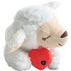 Brawdress Giocattoli per cuccioli, con battito cardiaco, giocattolo calmante per cani, animale di peluche con cui dormire, per addestramento e come sollievo per ansia da separazione