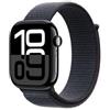 Apple Smartwatch Apple S10 GPS + Cellular 46mm Cassa in alluminio Jet con Ink Sport Loop Nero