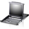 Aten Console KVM Aten CL5708M-ATA-GG 17" LCD 8 Porte VGA USB PS/2 Qwertz Nero [CL5708M-ATA-GG]
