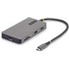 Startech.com Adattatore multiporta Startech.com 9-in-1 HDMI 4K 60Hz 140W PD Grigio [0065030921367]