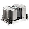 Silverstone Dissipatore cpu ad aria a ventola Silverstone AMD sTR5-SP6-TR4-SP3 6x6x2.5cm Nero Argento [SST-XE02-TR5B]