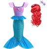Lito Angels Children's Apparel Lito Angels - Costume da sirena oceanica con copricapo, età 12-13 anni