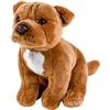 Teddys Rothenburg American Staffordshire Terrier seduto 30 cm, marrone