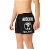 Moschino Costume Uomo Swim V3A4287 Pantaloncino Boxer Mare Double Question Mark
