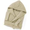 HOME ZEN HOUSEHOLD LINEN Accappatoio con Cappuccio Unisex 100% Cotone di Spugna, 400 Grammi, Taglie M-XXXL, cintura Art. Sophie, Morbido e Soffice, Colore Reale