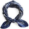 MEISEE 68,6 Cm Moda Donna | Bandana di seta, sciarpa per capelli in seta, sciarpa da borsa, sciarpa alla moda, traspirante, leggera, liscia e morbida
