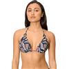 YSABEL MORA. Top Bikini Triangolo Push-Up Fantasia Coppa B. Senza Ferretto con Imbottitura. Allacciato Collo E Schiena. Dettaglio Anelli Spalline Collezione Beach