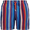 Gallo Costume Boxer Mare Uomo Fantasia Righe Multicolor AP512936