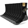 Niorasen Calzini Sportivi Uomo Donna,10 Paia, Cotone Traspirante, 43-46