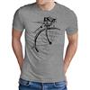OM3® Bicycle - Maglietta da ciclismo da uomo | Ciclista vintage | S - 5XL