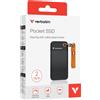 Verbatim Pocket Ssd Usb 3.2 2Tb Nero/Arancione 32197