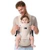 Momcozy Marsupio Neonato 2-in-1 con Sede Anca Ergonomico 20 kg | Portabebè Fronte Strada Regolabile a Mani Libere, Ideale in Casa o all'Aperto per Semplificare la Vita