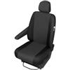 Accesorionline - Coprisedili per Auto su Misura per Renault Trafic/Nissan Primastar/Opel Vivaro 2001-2014 - Set di coprisedili per conducente e passeggero a Doppia Fila Posteriore