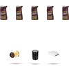 HOFFCAR Kit tagliando 3 FILTRI e 5L OLIO M compatibile con Vw Golf V (1K1,1K5,AJ5,5M1,521) 1.6 16v 75kw Dal 2003 Al 2009