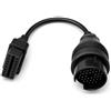 PENGCHE Cavo adattatore OBD, 38 pin, connettore diagnostico per veicoli | Adattatore diagnostico auto a 38 pin, 1 pezzo, nero