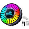 Generico Luce ambientale ritmica a LED - Barra cambia colore per controllo app da | 30 cm, Lampada reattiva per il suono di sincronizzazione musicale | Apparecchio di illuminazione per atmosfera dinamica Rgb p