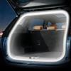 ROTKUSZ 4m Striscia di Luce del Bagagliaio per Auto, Striscia Luminosa per Bagagliaio a LED, Auto LED Striscia di Luce per il Tronco, Luce per Baule dell'auto, Striscia LED con Sensore Automatico, Bianco