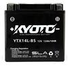 Kyoto Batteria moto Kyoto SLA YTX14L-BS AGM - Senza manutenzione - 12 V 12 Ah - Dimensioni: 150 x 87 x 145 mm compatibile con HARLEY-DAVIDSON XL, XLH Series (Sportster) 1200 2004-2014