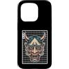 Hannya Oni By Tokyo-Waves Custodia per iPhone 15 Pro Yokai Oni Face Devil - Maschera per tatuaggi giapponesi