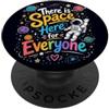 Back To School STEM Teacher Astronaut Sp C'è Spazio Qui Per Tutti Gli Astronauti Inclusione Insegnante PopSockets PopGrip Adesivo