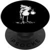 Funny Frog Graphic Coffee Addict Men Wom Grumpy Frog bere caffè amante divertente rospo rana amante PopSockets PopGrip Adesivo