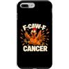 F-CAW-F Cancer Rooster Funny Chicken Mem Custodia per iPhone 7 Plus/8 Plus F-Caw-F Rooster Funny Chicken Humor Joke FCAWF Cancer Meme