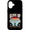 Medical Nurse Doctor Surgery Custodia per iPhone 16 Guanto Procedura Tempo Divertente Infermiera Medico