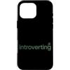 Home Statements Custodia per iPhone 16 Pro Max Introverting Funny Home Statements