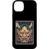 Hannya Oni Mask Aesthetic By TW Custodia per iPhone 14 Plus Maschera giapponese del diavolo Hannya giapponese Oni Grid Yokai Oni