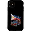 Philippines Flag Proud Filipino Philippi Custodia per iPhone 11 Bandiera delle Filippine Orgoglioso Filippino Souvenir Filippine Jeepney