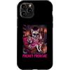 Halloween Glam Retro Vintage Comics Pop Custodia per iPhone 11 Pro Freaky Frenchie Ciclope Zombie Bulldog Francese Spettrale Spaventoso