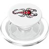 Traditional Tattoo Flash Art American Traditional Tattoo Cuore Scorpione Old School Flash PopSockets PopGrip per MagSafe