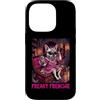 Halloween Glam Retro Vintage Comics Pop Custodia per iPhone 14 Pro Freaky Frenchie Ciclope Zombie Bulldog Francese Spettrale Spaventoso