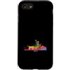 Wasserfarben City Art Skyline Designs Custodia per iPhone SE (2020) / 7/8 Skyline di Colonia colorato