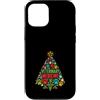 Vet Tech Veterinarian Christmas Apparel Custodia per iPhone 12/12 Pro Medicina veterinaria Veterinaria Veterinario Tech Natale