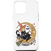 Spooky Retro Halloween Custodia per iPhone 12 Pro Max Halloween Witch Free Tonight Retro Vintage Black Cat Broom