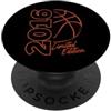 Retro Birthday Party Supply for Basketba Retro 2016 edizione limitata anni 90 stile basket anno di nascita PopSockets PopGrip Adesivo