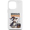 Vintage Halloween Farm Custodia per iPhone 13 Pro Honkus Ponkus Wizard Goose Funny Halloween Witch Humor
